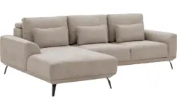Goossens excellent loungebank princess beige stof - 8229789-01