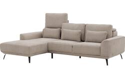 Goossens excellent loungebank princess beige stof - 8229789-01
