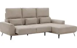 Goossens excellent loungebank princess beige stof - 8229789-01-gespiegeld