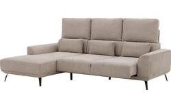Goossens excellent loungebank princess beige stof - 8229789-01