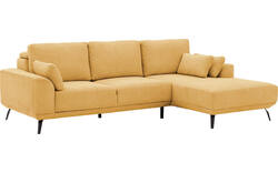Goossens excellent loungebank princess geel stof - 8229790-01-gespiegeld