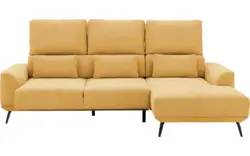 Goossens excellent loungebank princess geel stof - 8229790-01-gespiegeld