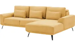 Goossens excellent loungebank princess geel stof - 8229790-01-gespiegeld