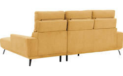 Goossens excellent loungebank princess geel stof - 8229790-01-gespiegeld