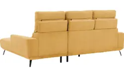 Goossens excellent loungebank princess geel stof - 8229790-01-gespiegeld