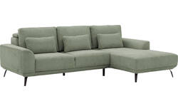 Goossens excellent loungebank princess groen stof - 8229791-01-gespiegeld