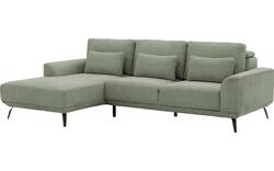 Goossens excellent loungebank princess groen stof - 8229791-01