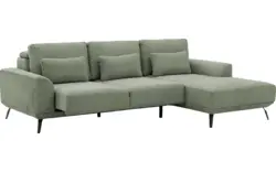 Goossens excellent loungebank princess groen stof - 8229791-01-gespiegeld