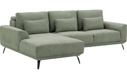 Goossens excellent loungebank princess groen stof - 8229791-01
