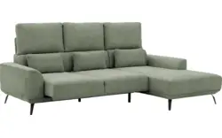 Goossens excellent loungebank princess groen stof - 8229791-01-gespiegeld