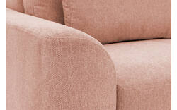 Goossens excellent loungebank princess roze stof - 8229792-01-gespiegeld