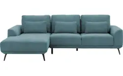 Goossens excellent loungebank princess blauw stof - 8229793-01
