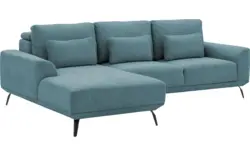 Goossens excellent loungebank princess blauw stof - 8229793-01