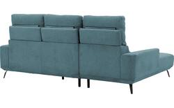 Goossens excellent loungebank princess blauw stof - 8229793-01