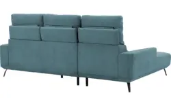 Goossens excellent loungebank princess blauw stof - 8229793-01