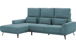 Goossens excellent loungebank princess blauw stof - 8229793-01