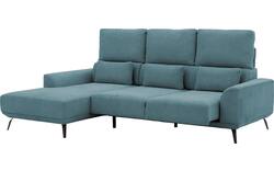 Goossens excellent loungebank princess blauw stof - 8229793-01