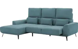 Goossens excellent loungebank princess blauw stof - 8229793-01