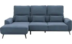 Goossens excellent loungebank princess blauw stof - 8229794-01