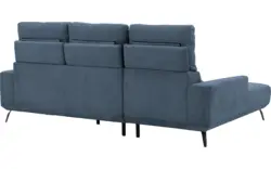 Goossens excellent loungebank princess blauw stof - 8229794-01