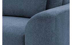Goossens excellent loungebank princess blauw stof - 8229794-01