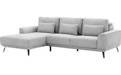 Goossens excellent loungebank princess grijs stof - 8229795-01