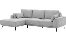 Goossens excellent loungebank princess grijs stof - 8229795-01