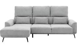 Goossens excellent loungebank princess grijs stof - 8229795-01