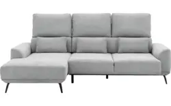 Goossens excellent loungebank princess grijs stof - 8229795-01