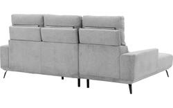 Goossens excellent loungebank princess grijs stof - 8229795-01