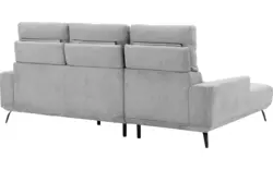 Goossens excellent loungebank princess grijs stof - 8229795-01