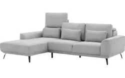 Goossens excellent loungebank princess grijs stof - 8229795-01