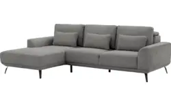 Goossens excellent loungebank princess grijs stof - 8229796-01