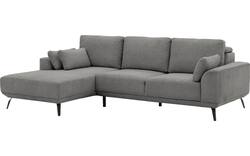 Goossens excellent loungebank princess grijs stof - 8229796-01