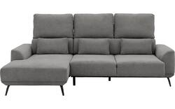 Goossens excellent loungebank princess grijs stof - 8229796-01