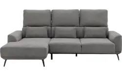 Goossens excellent loungebank princess grijs stof - 8229796-01