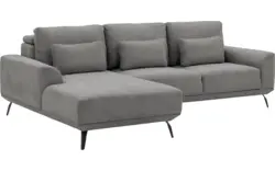 Goossens excellent loungebank princess grijs stof - 8229796-01