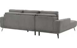 Goossens excellent loungebank princess grijs stof - 8229796-01