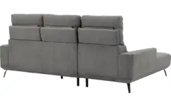 Goossens excellent loungebank princess grijs stof - 8229796-01