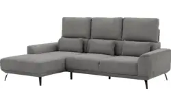 Goossens excellent loungebank princess grijs stof - 8229796-01