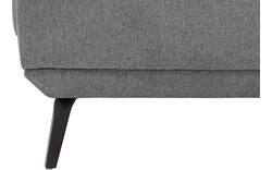 Goossens excellent loungebank princess grijs stof - 8229796-01