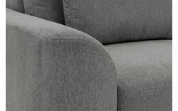 Goossens excellent loungebank princess grijs stof - 8229796-01-gespiegeld