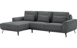 Goossens excellent loungebank princess grijs stof - 8229797-01