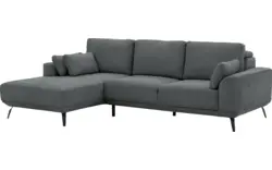 Goossens excellent loungebank princess grijs stof - 8229797-01