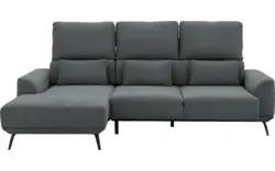 Goossens excellent loungebank princess grijs stof - 8229797-01