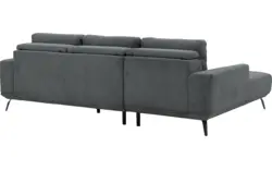 Goossens excellent loungebank princess grijs stof - 8229797-01