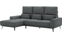 Goossens excellent loungebank princess grijs stof - 8229797-01