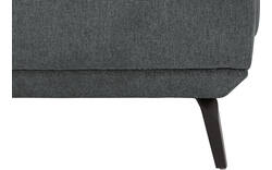 Goossens excellent loungebank princess grijs stof - 8229797-01-gespiegeld