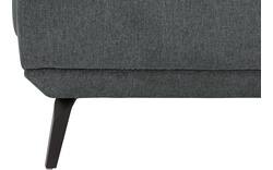 Goossens excellent loungebank princess grijs stof - 8229797-01