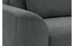 Goossens excellent loungebank princess grijs stof - 8229797-01-gespiegeld